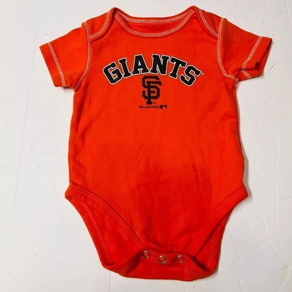 Genuine Merchandise SF Giants Bodysuit Boys Size 3/6 Months